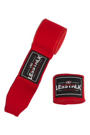 Less Talk Handwraps Red 460cm