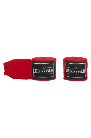 Less Talk Handwraps Red 460cm