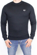 Fred Perry Sweater Crew Neck Black S