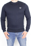 Fred Perry Sweater Crew Neck Navy S