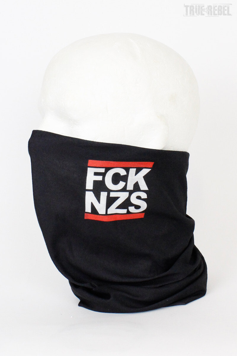 True Rebel Morf Scarf FCK NZS Black