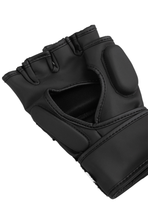 Less Talk Athletics MMA Gloves Vegan Black
