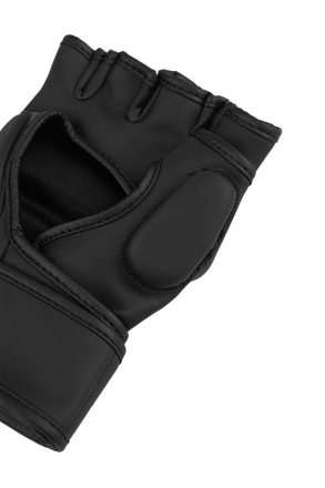 Less Talk Athletics MMA Gloves Vegan Black