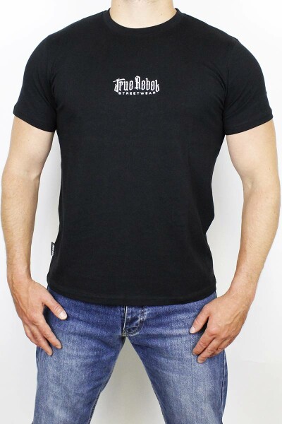 True Rebel T-Shirt Vatos Locos Central Black S