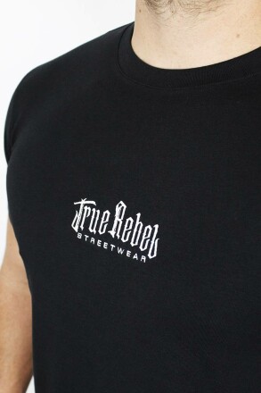 True Rebel T-Shirt Vatos Locos Central Black 3XL