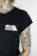 True Rebel Ladies Shirt AFA 2.0 Pocket Print Black