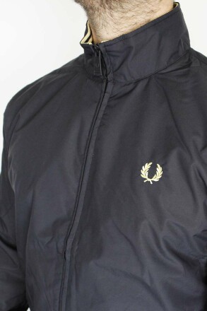 Fred Perry Jacket Brentham Black L