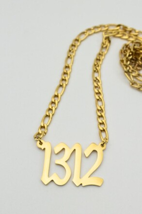 Sixblox. Necklace 1312 Golden
