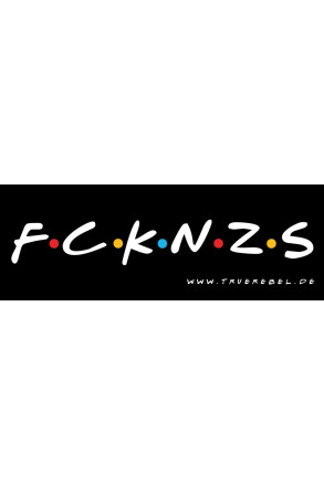 Sticker FCK NZS Dots (A7 lang, 25Stck)