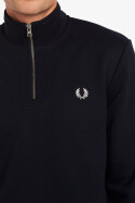 Fred Perry Halfzip Sweater Navy White M