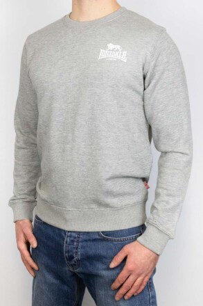 Lonsdale Longridge Sweater Marl Grey