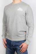 Lonsdale Sweater Longridge Marl Grey