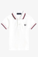 Fred Perry Kids Shirt My First Fred Perry White 6-12 Months