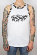 Less Talk Mesh Tanktop Rotsport White