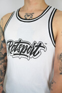 Less Talk Mesh Tanktop Rotsport White