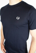 Fred Perry T-Shirt Crew Neck Navy