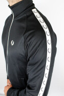 Fred Perry Track Jacket Laurel Taped Black S