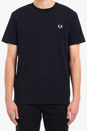 Fred Perry T-Shirt Crew Neck Black