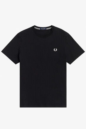 Fred Perry T-Shirt Crew Neck Black