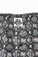 Sixblox. Boxershorts Pattern Black Grey (2 Pack)
