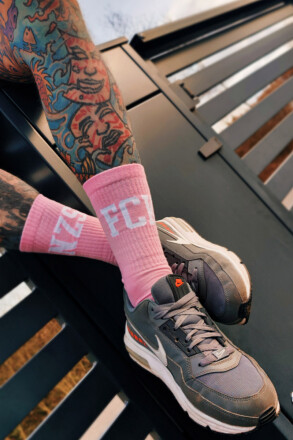 True Rebel Socks FCK NZS Pink EU39-42