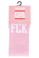 True Rebel Socks FCK NZS Pink EU39-42