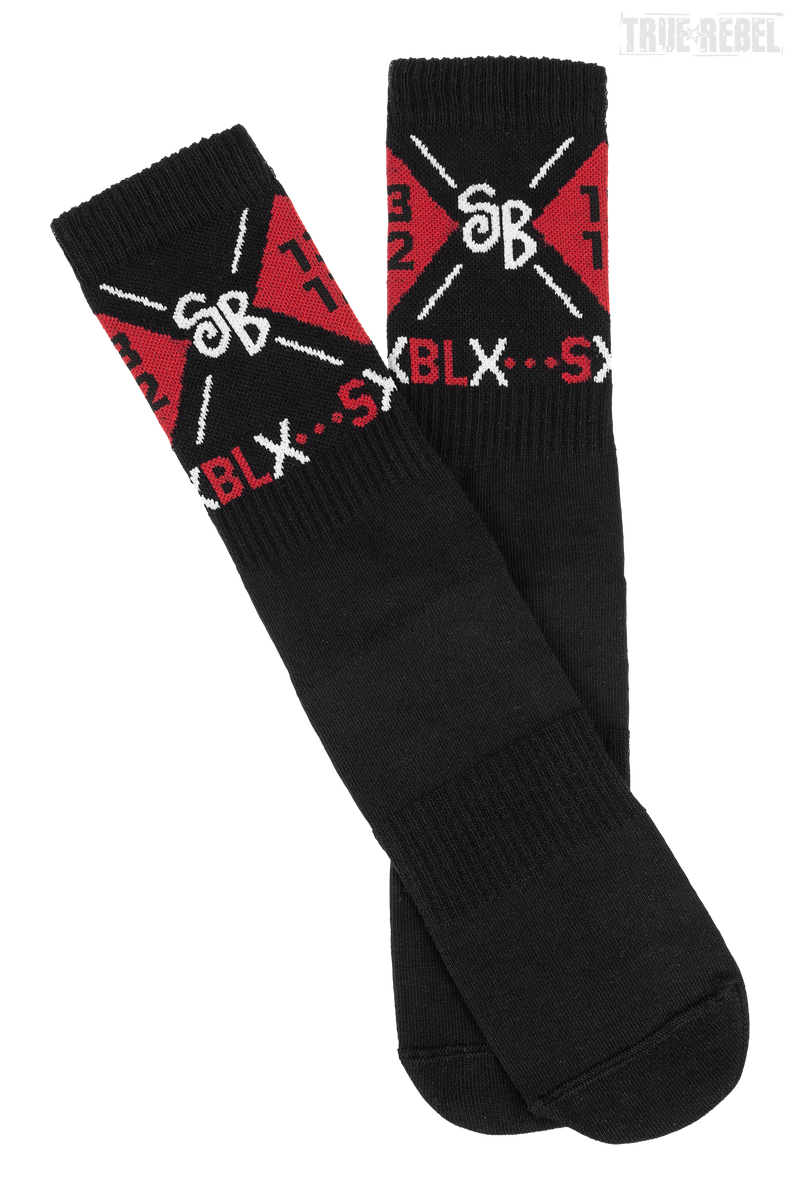 Sixblox. Socks 1312 Checked Black