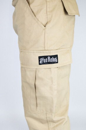 True Rebel Pants Cargo Khaki