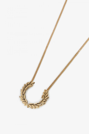 Fred Perry Necklace Laurel Wreath Gold