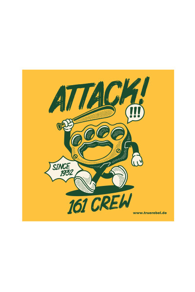 Sticker Attack Yellow (25 Stck, 10 x 10cm)