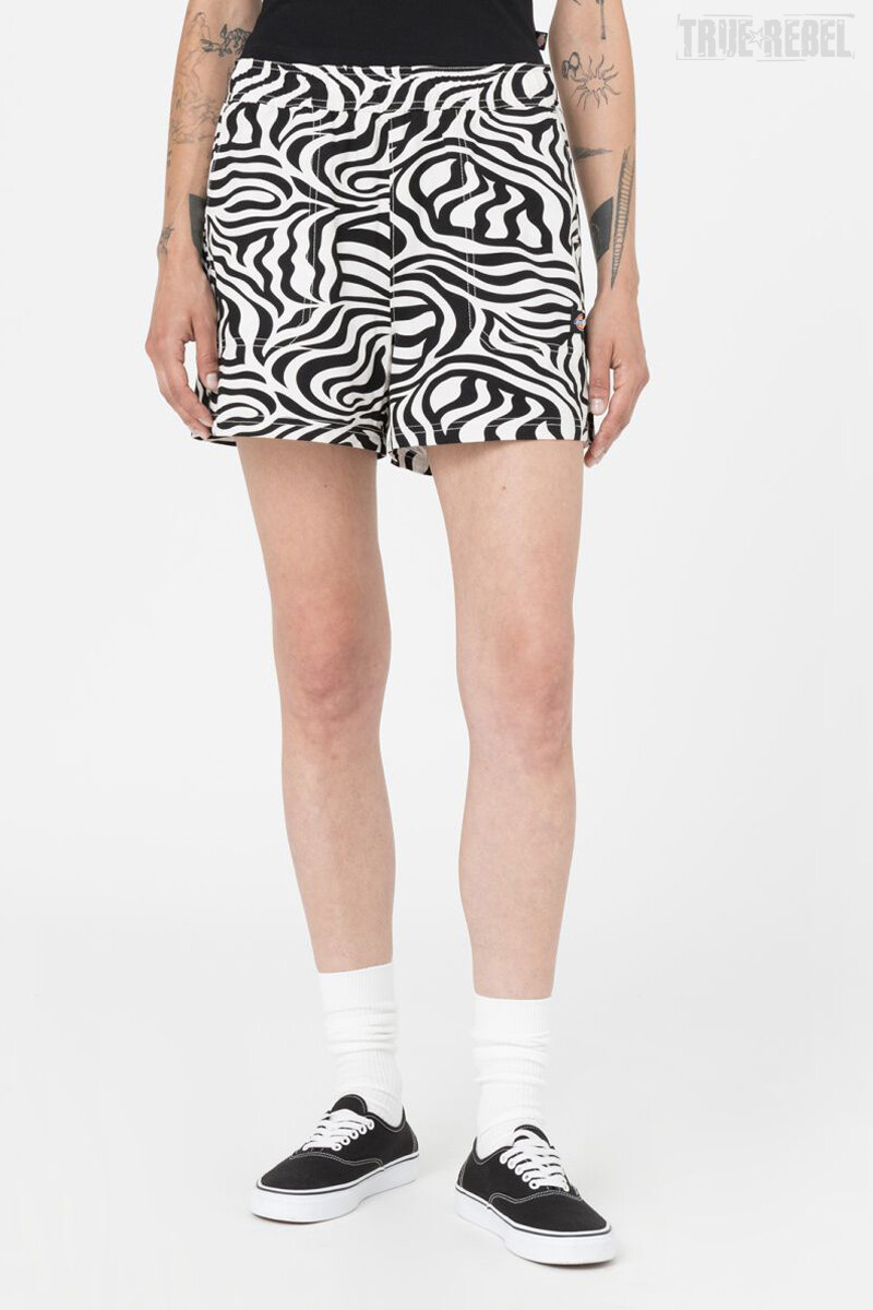 Dickies Ladies Shorts Cloud Zebra