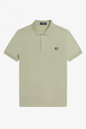 Fred Perry Polo Shirt Plain Chalky Pink