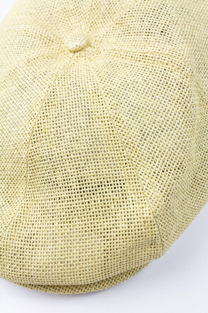 Brixton Cap Brood Natural Straw L