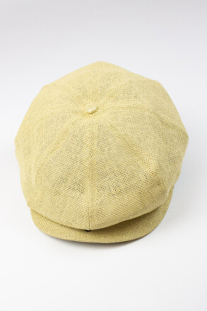 Brixton Cap Brood Natural Straw L