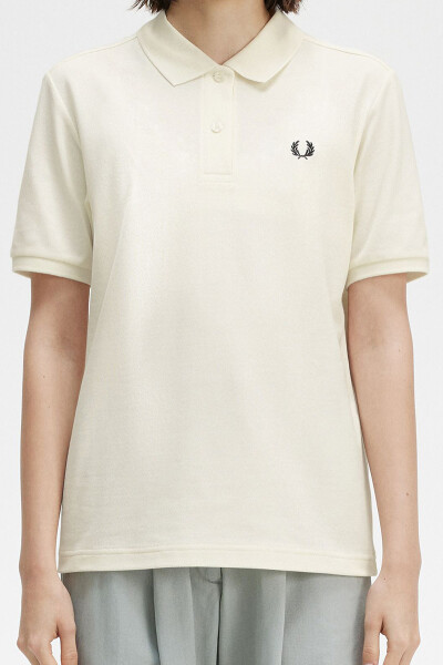 Fred Perry Ladies Polo Ecru