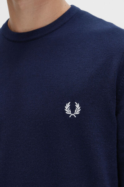 Fred Perry Crew Neck Jumper Classic Navy