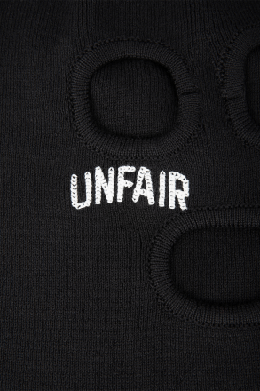 Unfair Athletics Organic Knit Balaclava Black