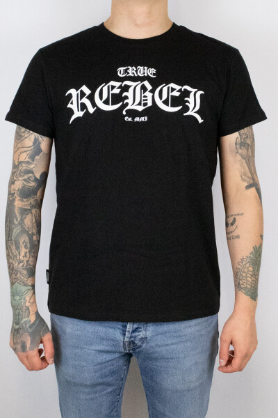 True Rebel T-Shirt Est. MMI Black
