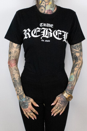 True Rebel T-Shirt Est. MMI Black