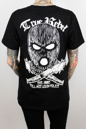 True Rebel T-Shirt Nailbat Black