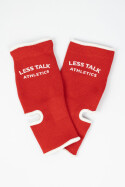 Less Talk Ankle Guard Red One Size