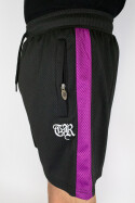 True Rebel Mesh Shorts Black Purple