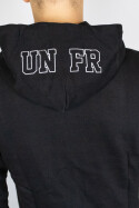 Unfair Athletics Hooded Heavy Cotton Fullzip Black