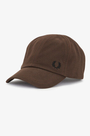 Fred Perry Cap Pique Burnt Tobaco