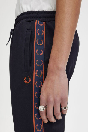 Fred Perry Trackpants Seasonal Taped Navy Nutflake