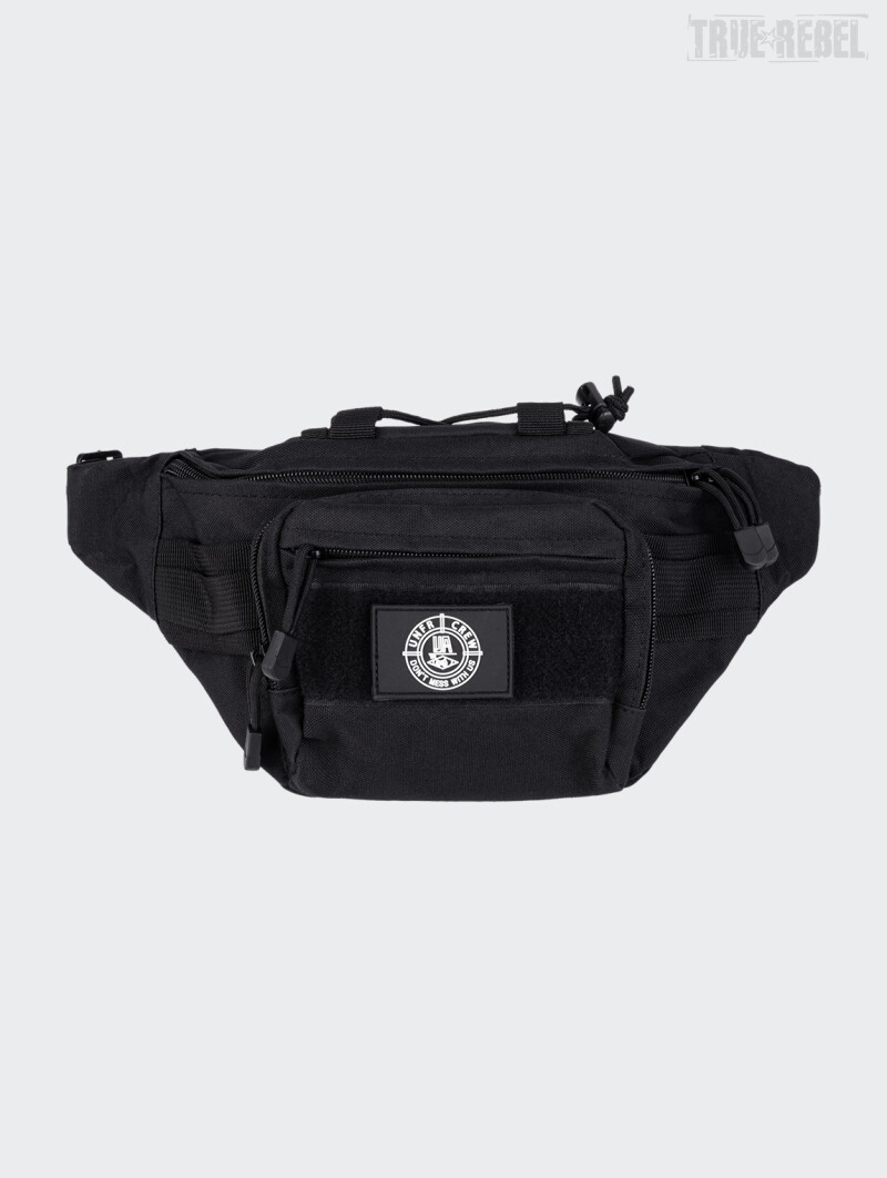 Unfair Athletics Various Patch Hip Bag Black