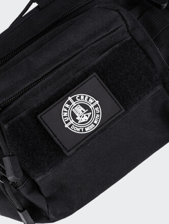 Unfair Athletics Various Patch Hip Bag Black