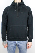 True Rebel Ninja Half Zip Hoodie Black 2XL