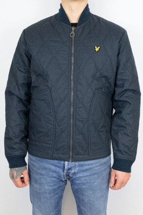 Lyle Scott Quilt Jacket Muddy Navy M 89 90