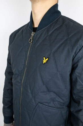 Lyle & Scott Quilt Jacket Muddy Navy 2XL